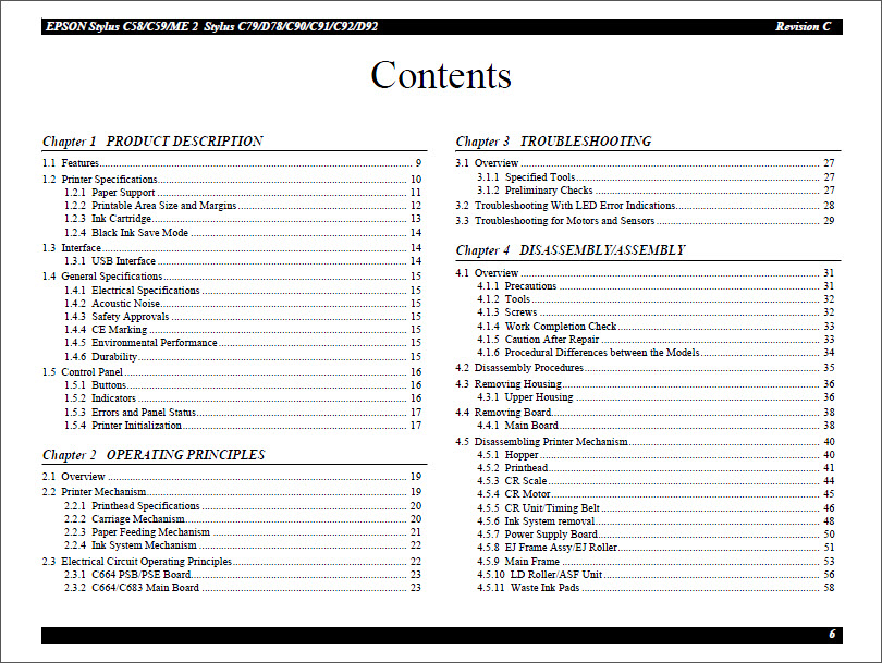 EPSON C58_C59_ME2_C79_D78_C90_C91_C92_D92  Service Manual-2